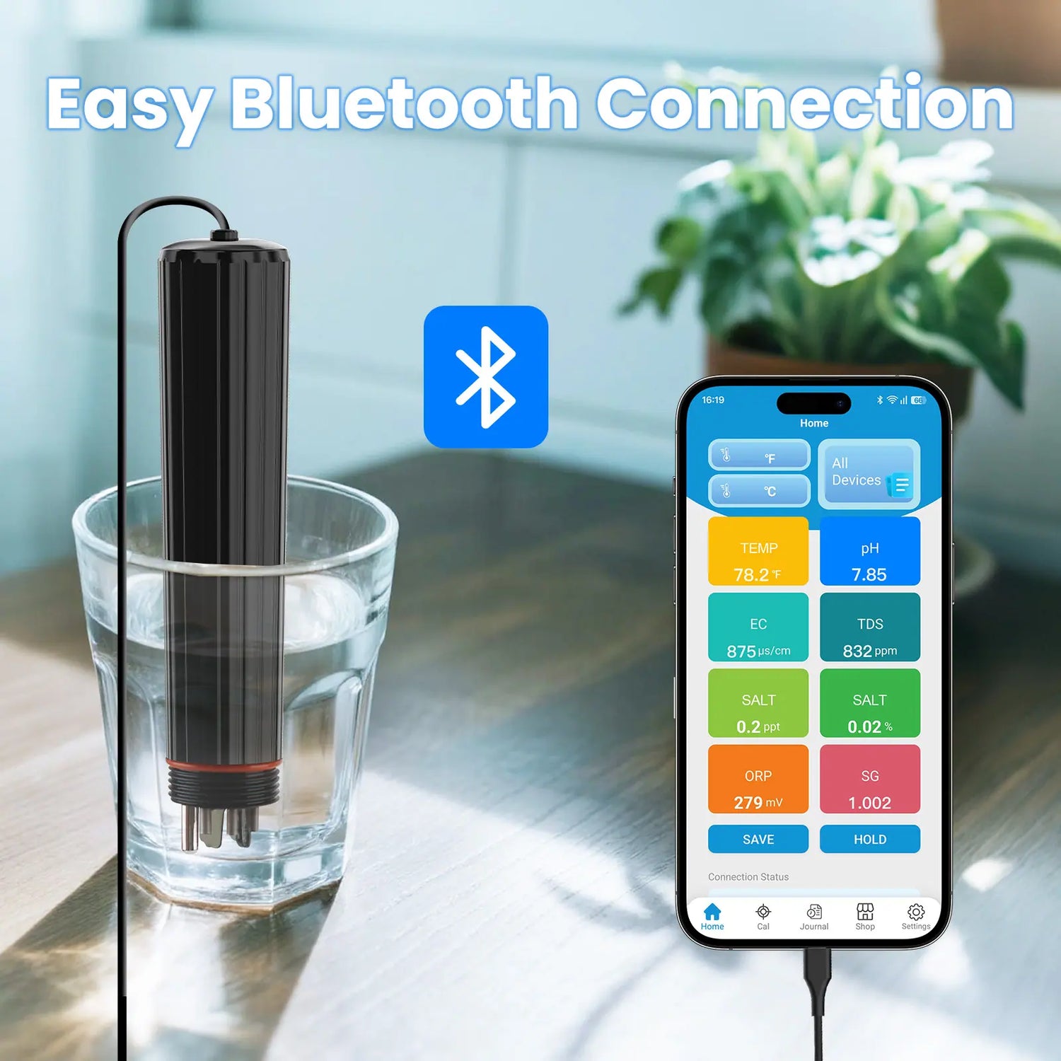 Kactoily 7-in-1 Portable Water Tester