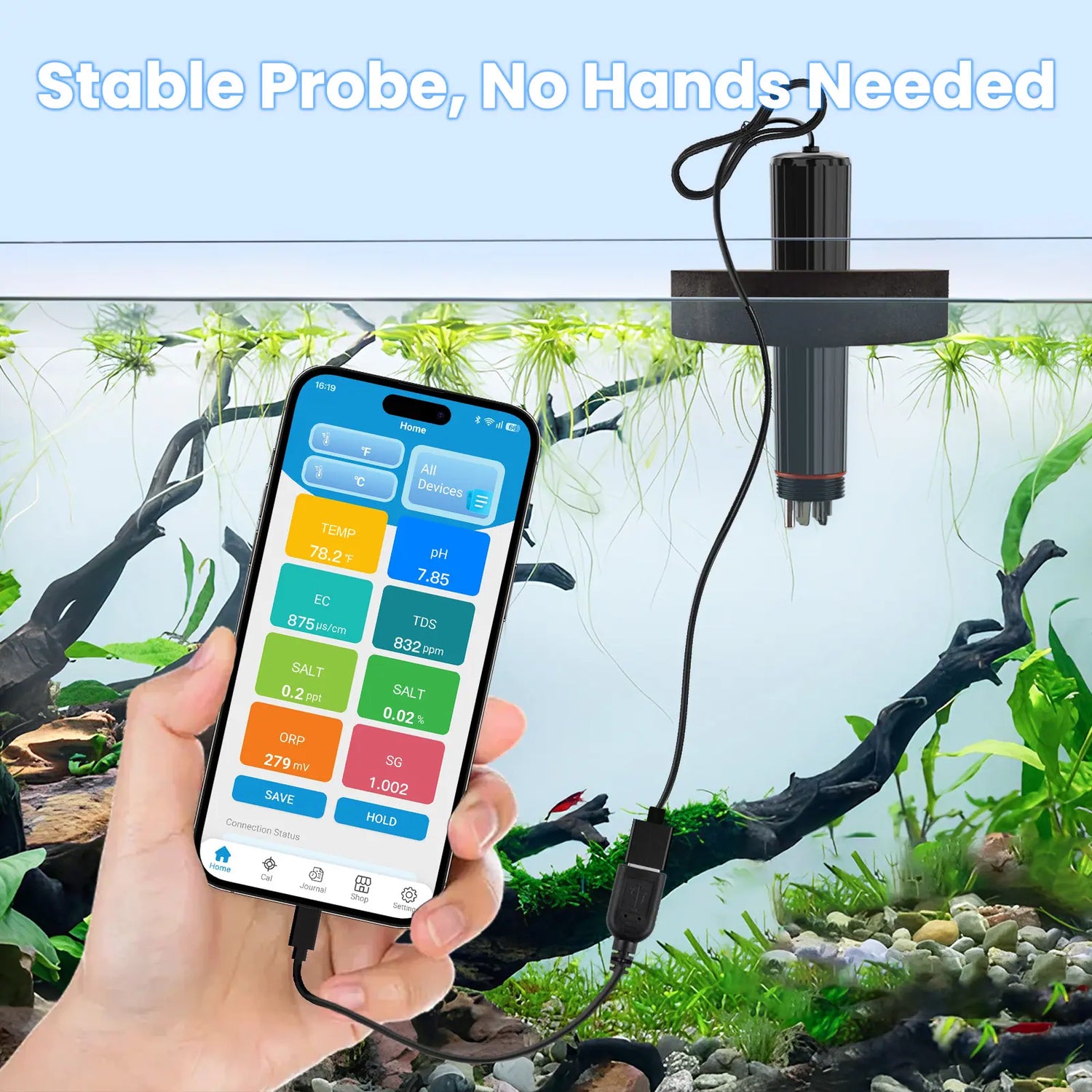 Kactoily 7-in-1 Portable Water Tester