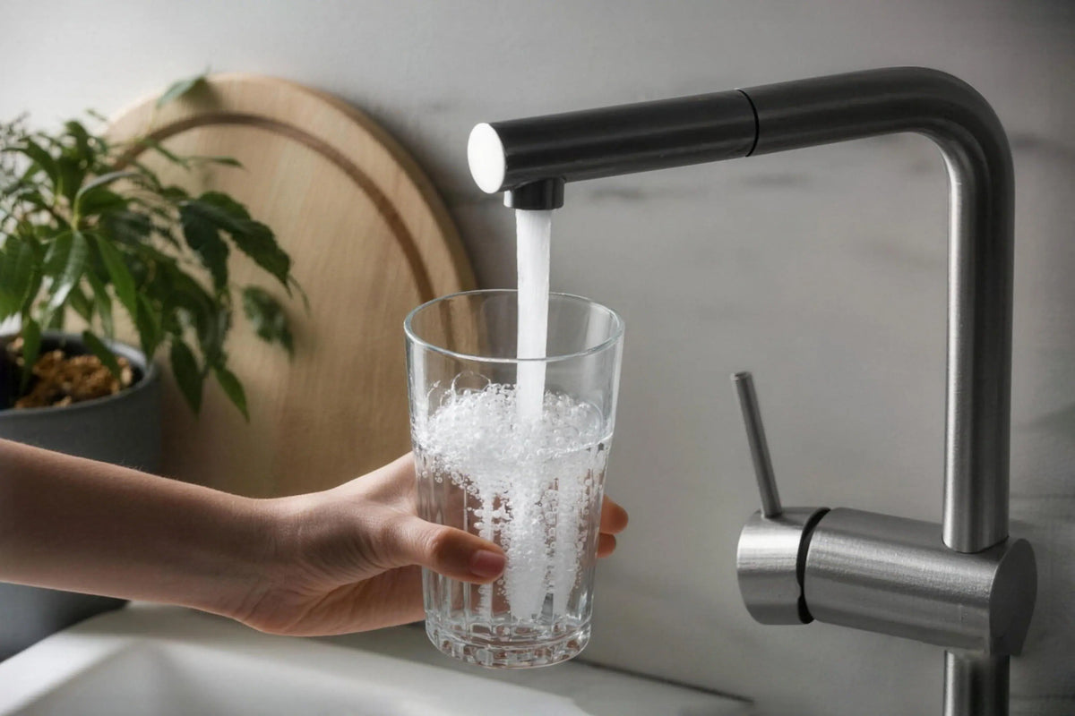 Tap water vs filtered water for fish tanks.