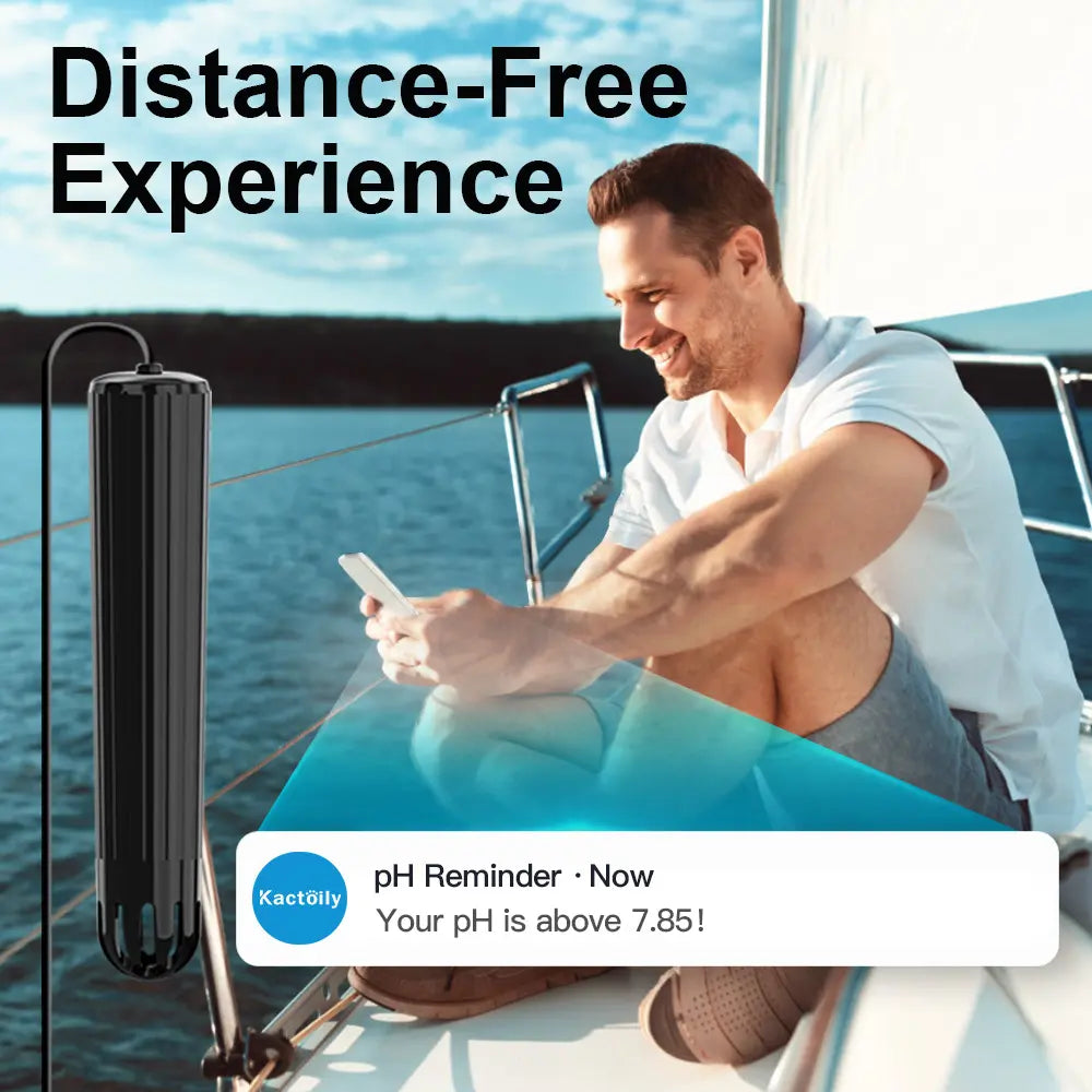 Kactoily Smart 7-in-1 Aquarium WiFi Monitor – Standard Version