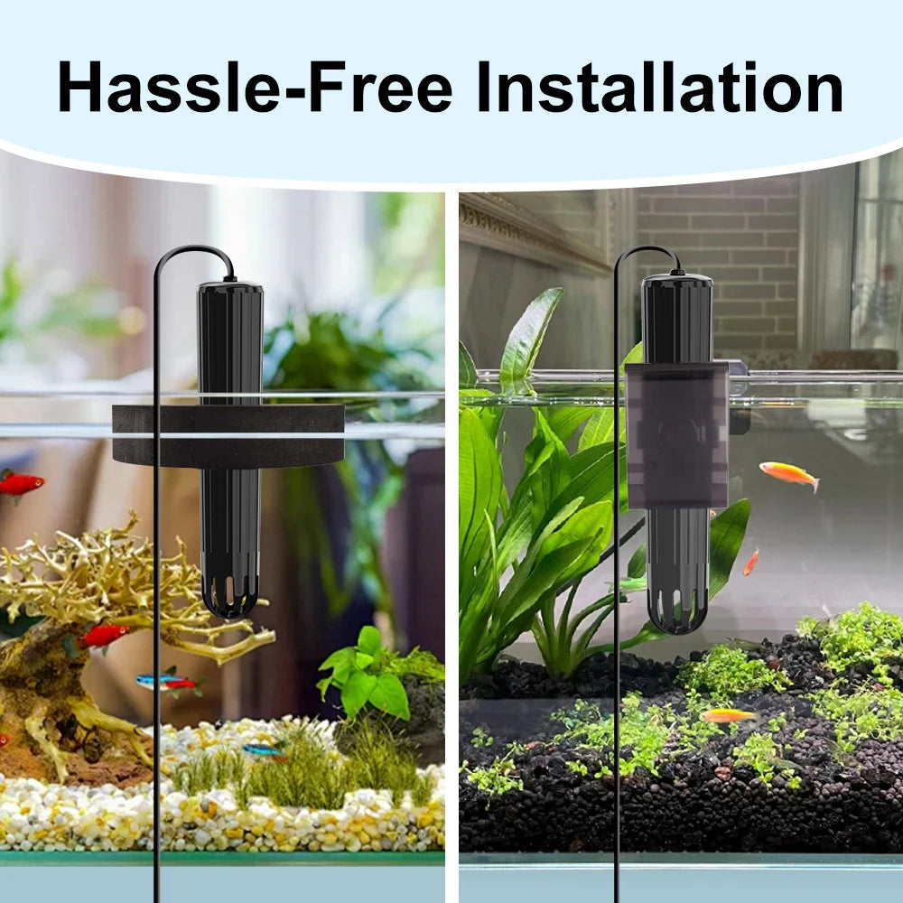 Kactoily 7-in-1 Slim WiFi Aquarium Monitor