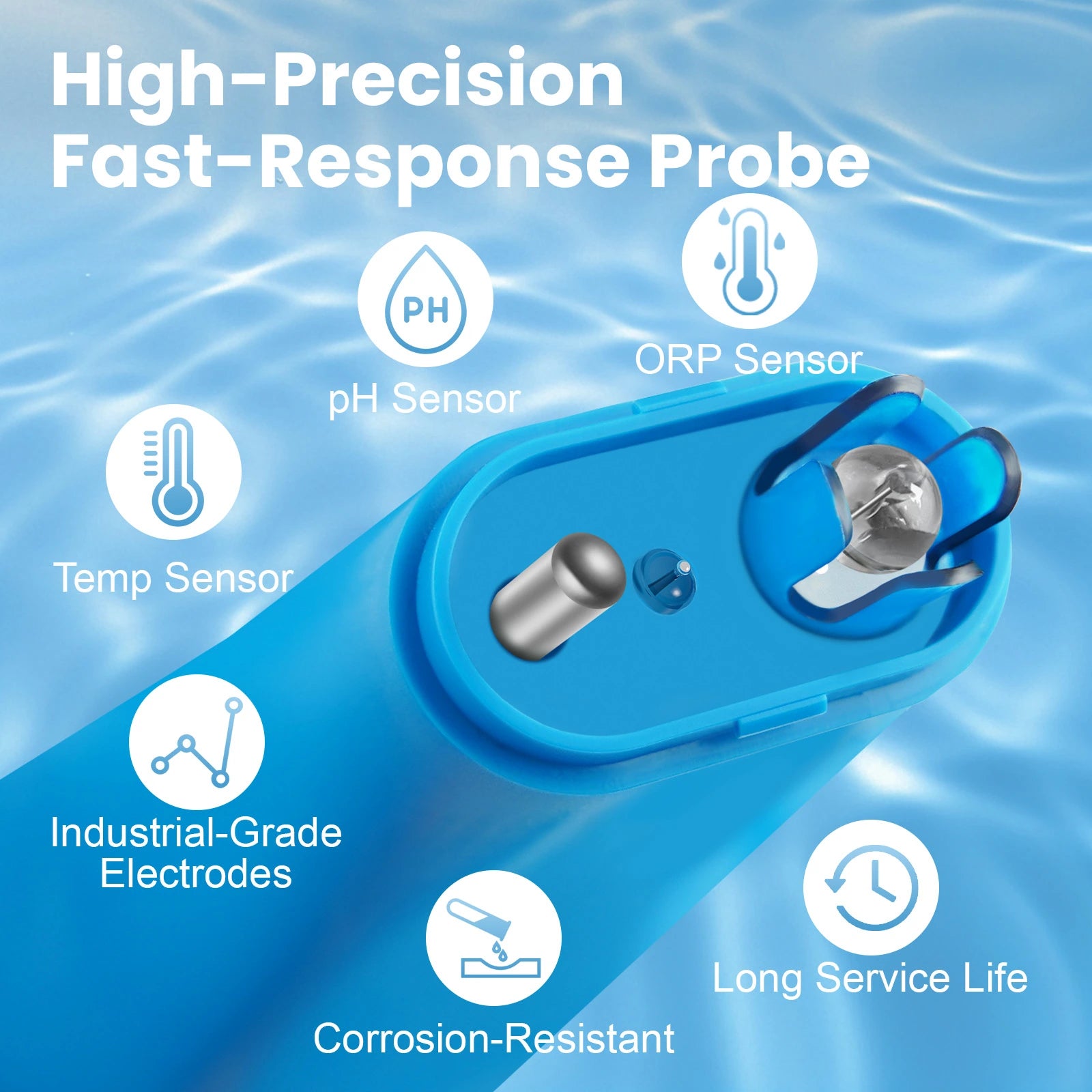 Kactoily 4-in-1 WiFi Pool Monitor