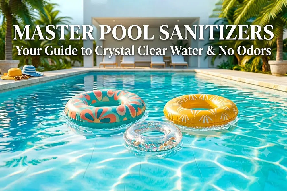 Master Pool Sanitizers: How to Keep Your Water Crystal Clear (And Avoid the Dreaded "Chlorine Smell")