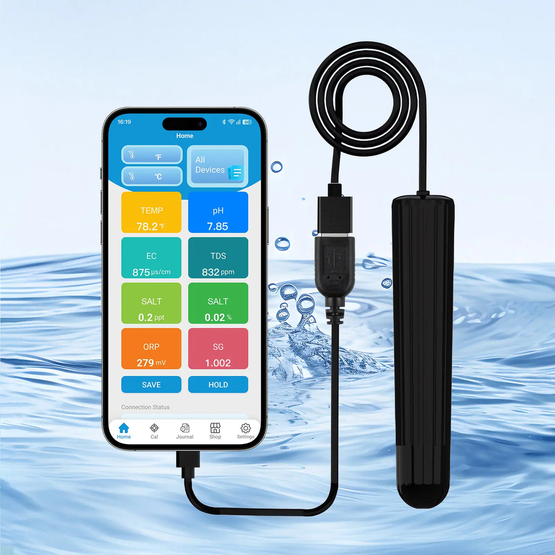 7-in-1 Portable Water Tester