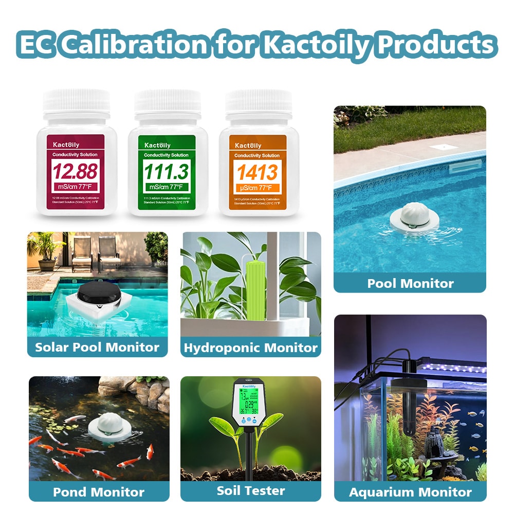 Kactoily EC Calibration Solutions