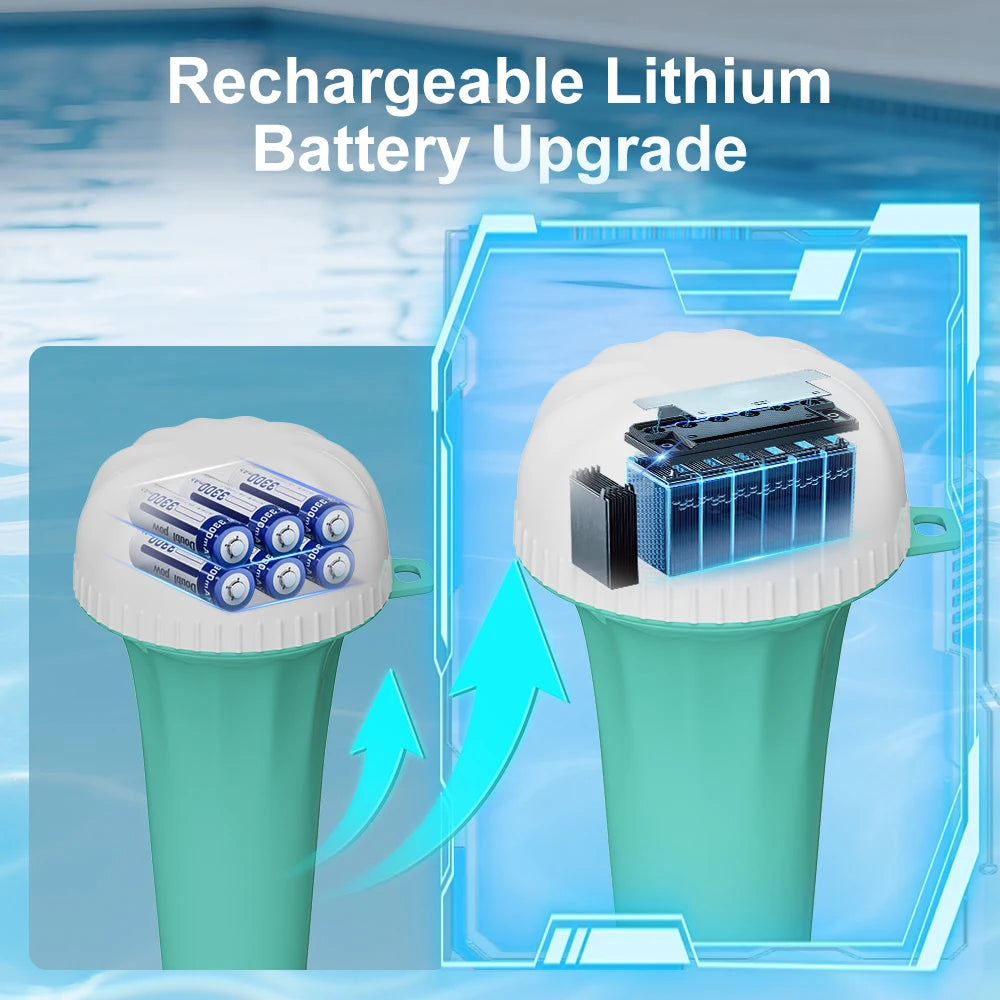 7-in-1 WiFi Pool Monitor-Lithium Battery