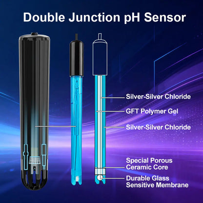 Kactoily Smart 7-in-1 Aquarium WiFi Monitor – Long Range Version