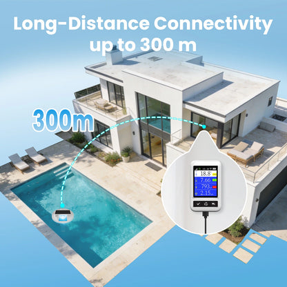 Kactoily 4-in-1 WiFi Pool Monitor