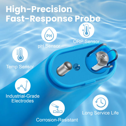 Kactoily 4-in-1 WiFi Pool Monitor