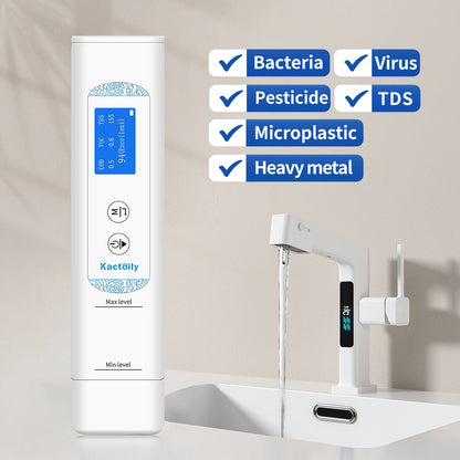 Kactoily 6-in-1 Drinking Water Analyzer-Bacteria, Virus, Microplastic